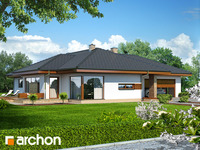 Projekt domu ARCHON+ Dům v laskavcích