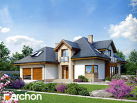 Projekt domu ARCHON+ Dům v zavinutkách (G2N) 
