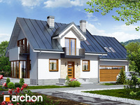 Projekt domu ARCHON+ Dům mezi rododendrony 6 (G2N)