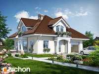 Projekt domu ARCHON+ Dům mezi tymiánem 6