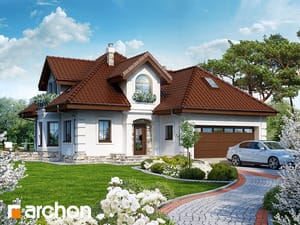 Projekt domu ARCHON+ Dům s roketou (G2)