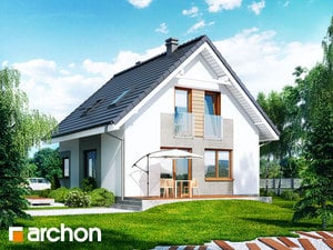 Projekt domu ARCHON+ Dům mezi rododendrony 11 (N)