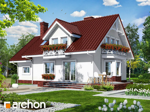Projekt domu ARCHON+ Dům mezi rododendrony 6
