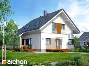 Projekt domu ARCHON+ Dům v obilí 2