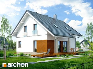Projekt domu ARCHON+ Dům v obilí 2