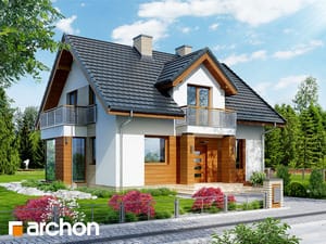 Projekt domu ARCHON+ Dům mezi rododendrony 6 (WN)