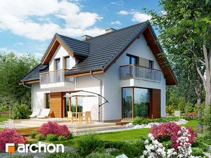 Projekt domu ARCHON+ Dům mezi rododendrony 6 (WN)