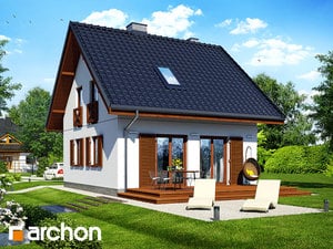 Projekt domu ARCHON+ Dům mezi borůvkami ver.3