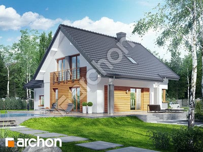 Projekt domu ARCHON+ Dům ve filodendrónech 2