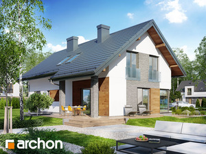 Projekt domu ARCHON+ Dům ve vistáriích (G2)