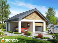 Projekt domu ARCHON+ Garáž pro jedno vozidlo G19