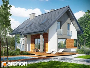 Projekt domu ARCHON+ Dům v heuchériích 2