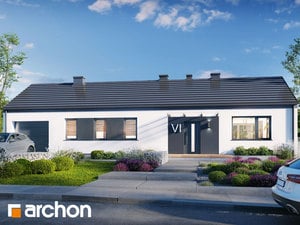 Projekt domu ARCHON+ Dům v kosatcích 2 (GN)