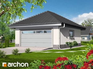 Projekt domu ARCHON+ Garáž pro dvě vozidla - G1a ver.2