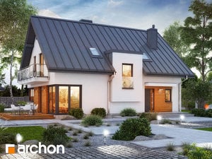 Projekt domu ARCHON+ Dům v amarylkách 8