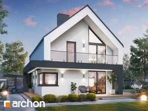 Projekt domu ARCHON+ Dům v malinčí 24 (A)