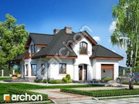 Projekt domu ARCHON+ Dům mezi smolničkami ver.2