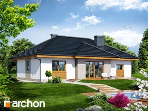 Projekt domu ARCHON+ Dům v akabie 3 ver.2