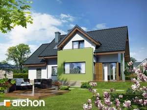 Projekt domu ARCHON+ Dům v liči 2 ver.2