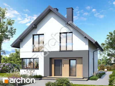 Projekt domu ARCHON+ Dům mezi anýzem 4 (T)