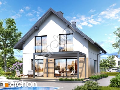 Projekt domu ARCHON+ Dům mezi anýzem 4 (T)
