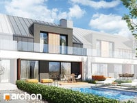 Projekt domu ARCHON+ Dům s klematisem 27 (S)