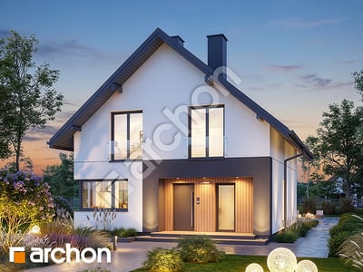 Projekt domu ARCHON+ Dům mezi anýzem 4