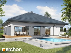 Projekt domu ARCHON+ Dům mezi blumy 27 (G2)