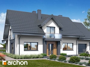 Projekt domu ARCHON+ Dům s tolicí dětelovou 11 (G)