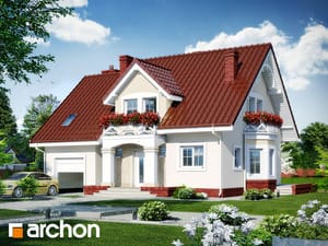 Projekt domu ARCHON+ Dům mezi tamaryškem 4