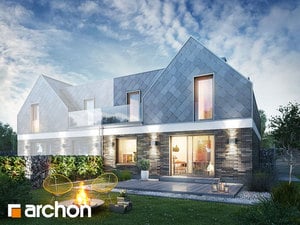 Projekt domu ARCHON+ Dům  mezi platany (B)