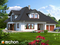 Projekt domu ARCHON+ Dům mezi černuchou (G2)