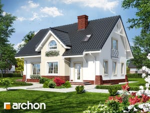 Projekt domu ARCHON+ Dům uprostřed hrášku 4