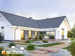 Projekt domu ARCHON+ Dům mezi bonsajemi 2 (G2)
