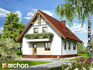 Projekt domu ARCHON+ Dům mezi petrklíči 2 ver.2