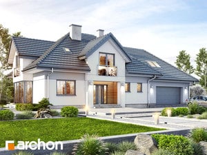 Projekt domu ARCHON+ Dům v slivonkach 4 (G2)