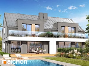 Projekt domu ARCHON+ Dům s klematisem 31 (R2)