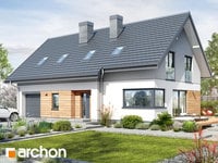Projekt domu ARCHON+ Dům v zelencích 9 (G)