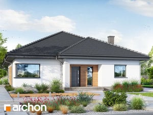 Projekt domu ARCHON+ Dům mezi blumy 22 (E)