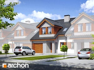 Projekt domu ARCHON+ Dům s klematisem 9 (S) ver.3