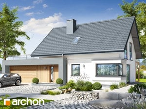 Projekt domu ARCHON+ Dům v zelencích 19 (G2P)