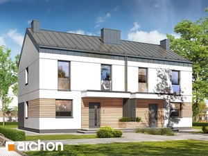 Projekt domu ARCHON+ Dům v arkáciách 4 (R2)