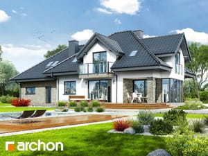 Projekt domu ARCHON+ Dům v slivonkach (G2P)