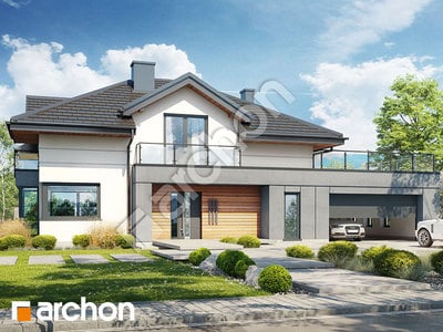 Projekt domu ARCHON+ Dům v slivonkach 6 (G2)