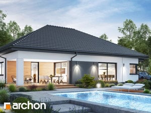 Projekt domu ARCHON+ Dům mezi blumy 23 (G2E)