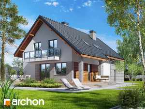 Projekt domu ARCHON+ Dům v idaredech 7 (G2)