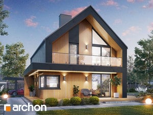 Projekt domu ARCHON+ Dům v malinčí 24