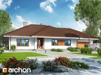 Projekt domu ARCHON+ Dům pod rozkvetlou jabloní 2 (G2)