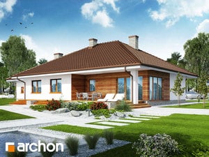 Projekt domu ARCHON+ Dům pod rozkvetlou jabloní 2 (G2)