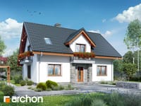 Projekt domu ARCHON+ Dům s tolicí dětelovou 7